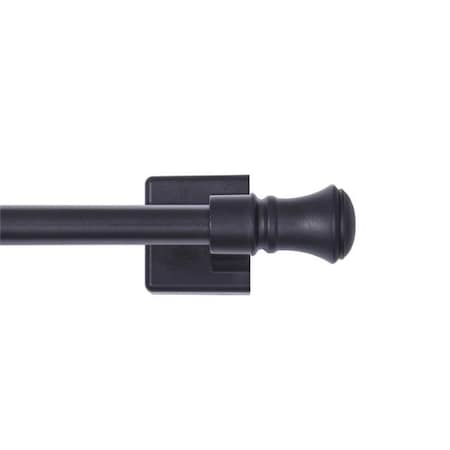Kenney Mfg Kenney 6005894 16 x 28 in. Cameron Magnet Cafe Rod; Black 6005894